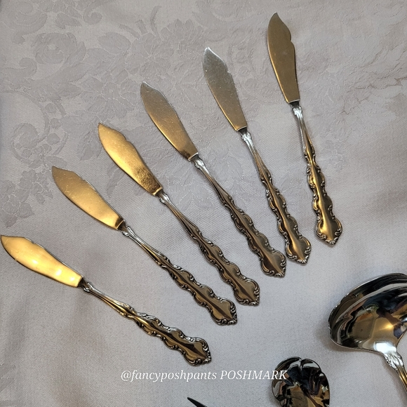 58pcs!ONEIDA Mozart stainless steel high quality extended luxury flatware set - Picture 7 of 17